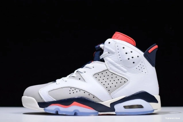 HYPE 384664-104 Infrared White Jordan 6 Air 23-Neutral Retro Tinker Grey-Sail 0812